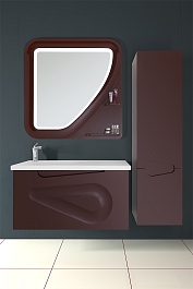 Водолей Зеркало "Арнелла Капля 100" шоколад – фотография-3